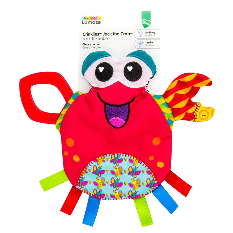 LAMAZE CRINKLIES JACK THE CRAB