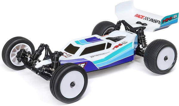 LOSI MINI B 1/16 BRUSHLESS 2WD BUGGY READY TO RUN BLUE INCLUDES BATTERY AND CHARGER