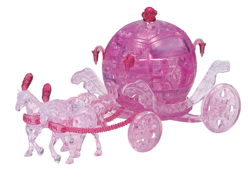 CRYSTAL PUZZLE 91113 PINK ROYAL CARRIAGE 67PC 3D JIGSAW PUZZLE