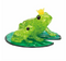CRYSTAL PUZZLE 90168 FROG 43PC 3D JIGSAW PUZZLE