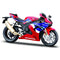 MAISTO MOTORCYCLE 1/12 SCALE HONDA CBR 1000RR-R FIREBLADE SP RED WITH BLUE AND WHITE DIECAST