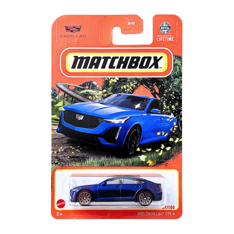 MATCHBOX 2021 CADILAC CT5-V 37/100 METAL DIECAST CAR LONGCARD