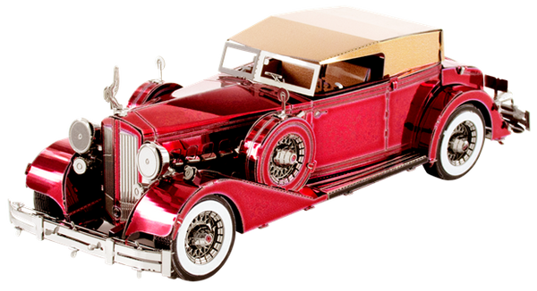 METAL EARTH MMS175 1934 PACKARD TWELVE CONVERTIBLE 3D METAL MODEL KIT 111PC