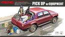 MENG  VS-002 PICK UP W/EQUIPMENT 1/35 SCALE  PLASTIC VELOCIRAPTOR SERIES MODEL  KIT