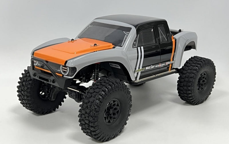 MEGA RC 101001 1/10 ROCK VIPER LCG PINCHED BRUSHED ROCK CRAWLER GREY