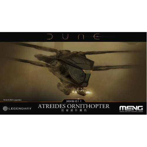 MENG  MMS-011 DUNE ATREIDES ORNITHOPTER PLASTIC MODEL KIT