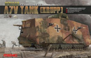 MENG TS-017 GERMAN A7V TANK KRUPP 1/35 SCALE PLASTIC MODEL KIT