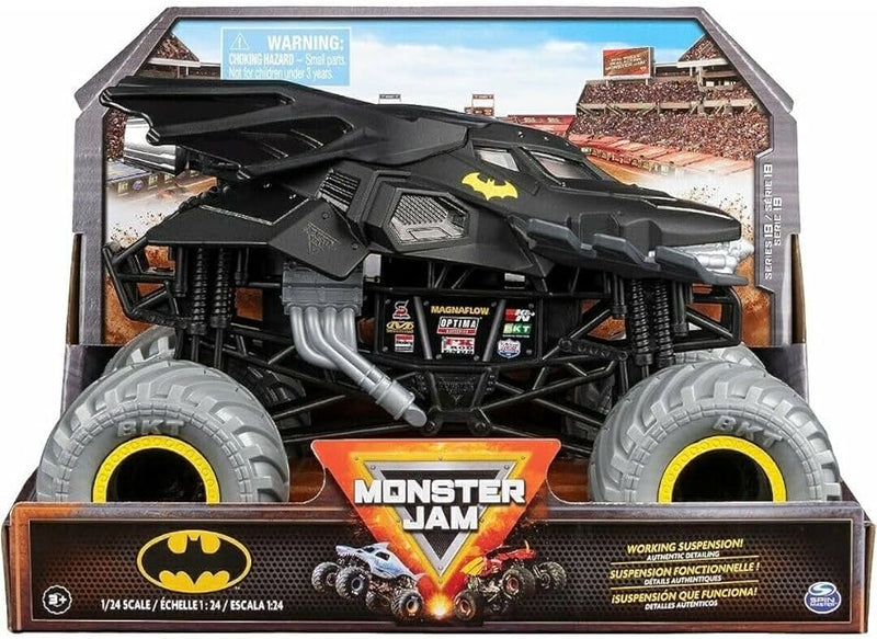 MONSTER JAM BATMAN 1/24 SCALE DIECAST MONSTER TRUCK