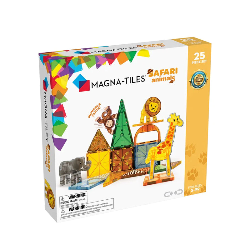 MAGNA-TILES SAFARI ANIMALS  25 PIECE SET