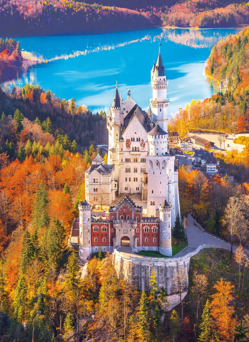CLEMENTONI 39382 HIGH QUALITY COLLECTION  NEUSCHWANSTEIN 1000PC JIGSAW PUZZLE