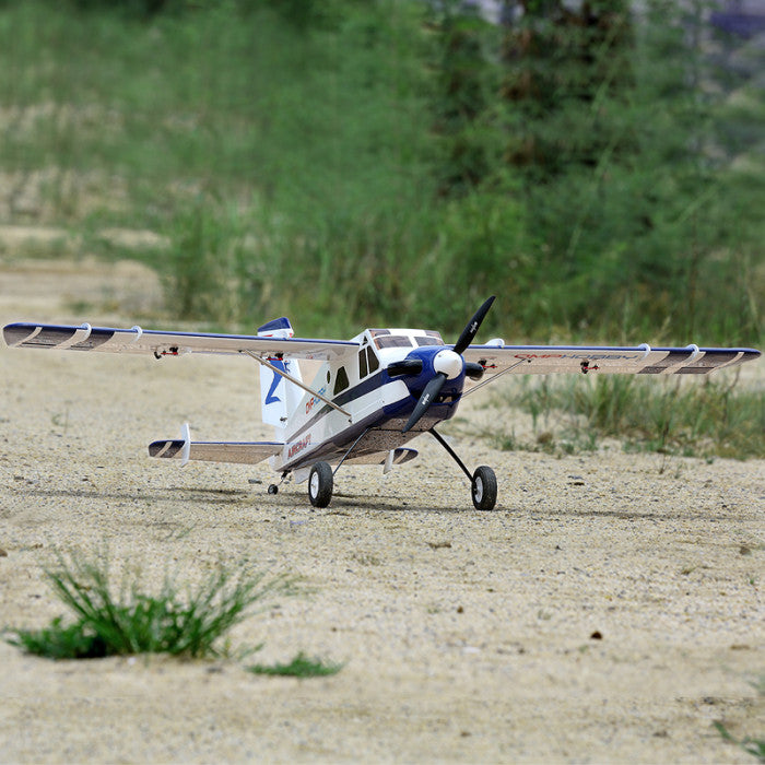 OMPHOBBY 65 BUSHMASTER WHITE AND BLUE BALSA MODEL AIRPLANEPLANE PLUG AND PLAY - BULKY ITEM SUBJECT TO POSTAGE QUOTE