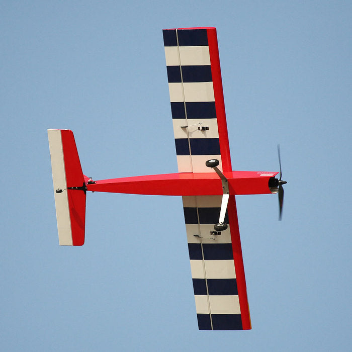 OMPHOBBY CHALLENGER 49 RED VERSION PNP PLUG AND PLAY BALSA RC REMOTE CONTROL PLANE - BULKY ITEM REQUIRES POSTAGE QUOTE