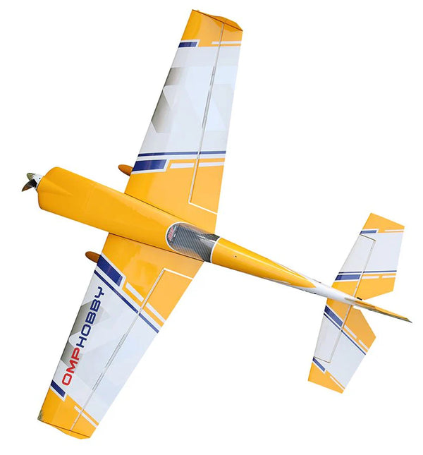 OMPHOBBY EDGE 540 74 WINGSPAN YELLOW ARF VERSION RC BALSA AIRPLANE 3D - BULKY ITEM REQUIRES POSTAGE QUOTE