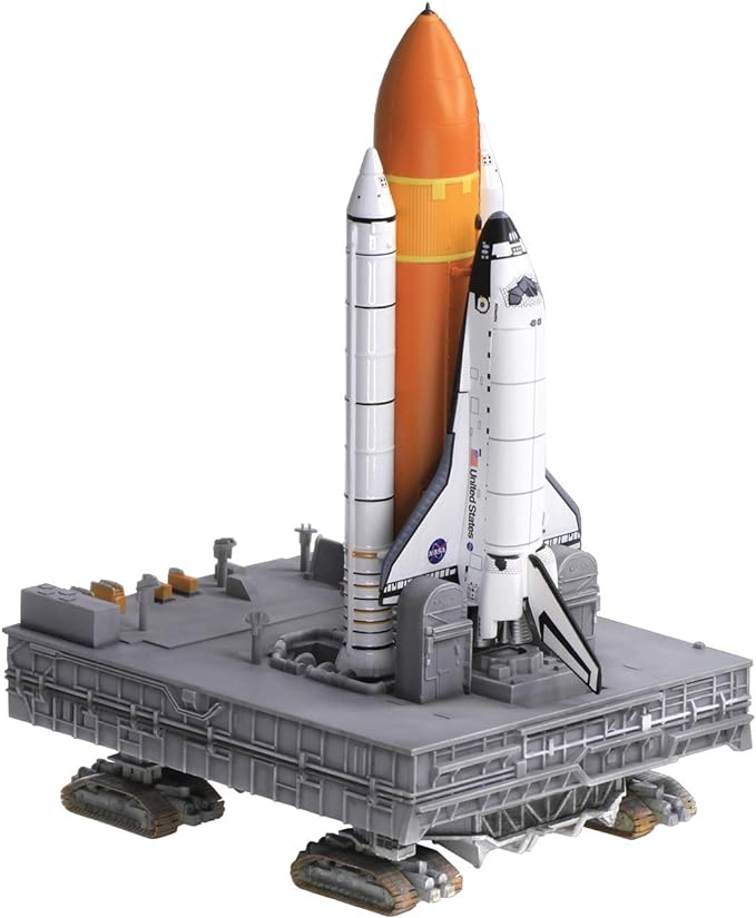 DRAGON 11023 SPACE SHUTTLE WITH CRAWLER TRANSPORTER 1/400 PLASTIC MODEL KIT