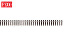 PECO ST-11 DOUBLE STRAIGHT N GAUGE TRACK 174MM