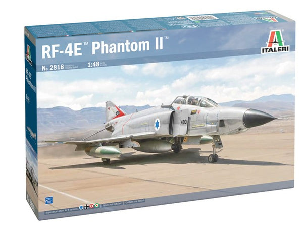 ITALERI 2818S RF-4E PHANTOM 1:48 SCALE PLASTIC MODEL PLANE KIT