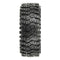 PROLINE PR10112-00 FLAT IRON 1.9XL G8 ROCK TERRAIN TRUCK TYRES ON FOAM