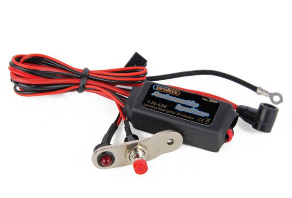 PROLUX PL2205Y AUTO ON BOARD GLOW IGNITER FOR NITRO ENGINES