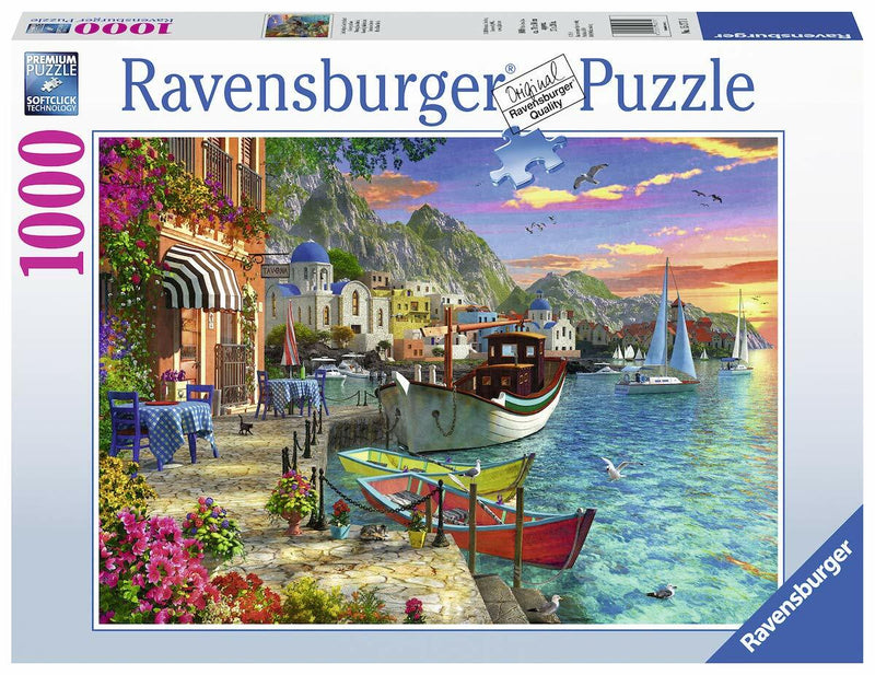 RAVENSBURGER 152711 GRANDIOSE GREECE 1000PC JIGSAW PUZZLE