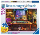 RAVENSBURGER 164448 PUZZLERS PLACE 750PC LARGE PIECE FORMAT JIGSAW PUZZLE