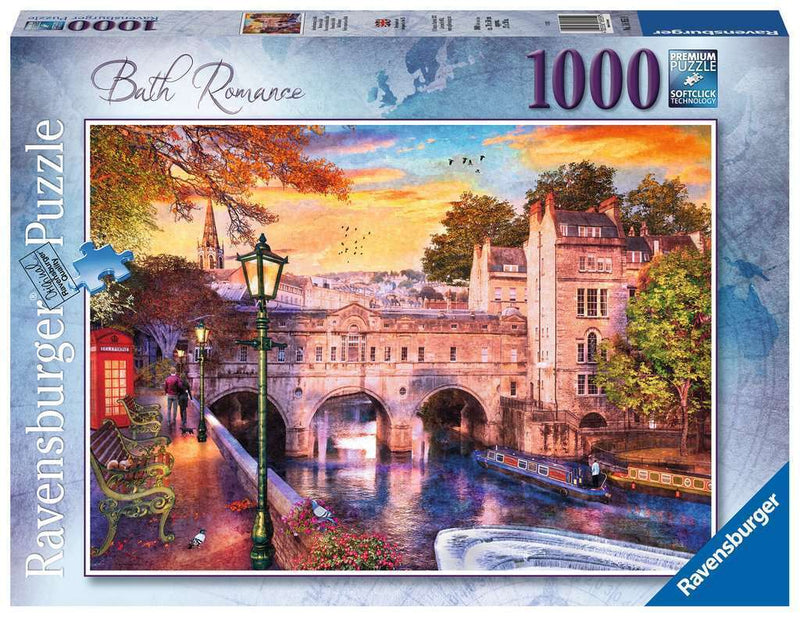 RAVENSBURGER 169559 BATH ROMANCE 1000PC JIGSAW PUZZLE