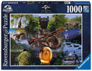 RAVENSBURGER 171477 UNIVERSAL ARTISTS COLLECTION 1993  JURASSIC PARK 1000PC JIGSAW PUZZLE