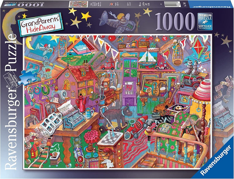 RAVENSBURGER 174805 GRANDPARENTS HIDEAWAY 1000PC JIGSAW PUZZLE