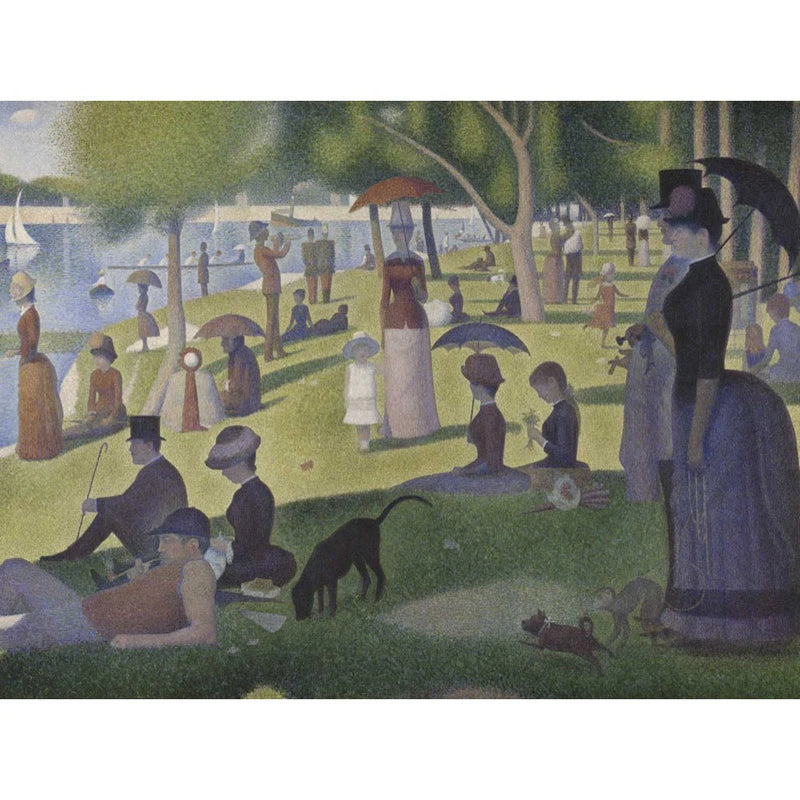 RAVENSBURGER 176038 ART COLLECTION - A SUNDAY AFTERNOON ON THE ISLAND OF LA GRANDE JATTE 1500 PC JIGSAW PUZZLE