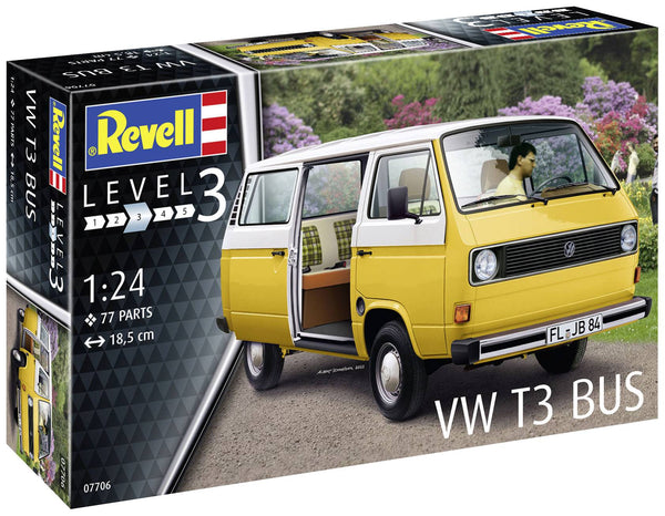 REVELL 07706 VW T3 BUS PLASTIC MODEL KIT