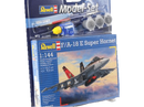 MODEL REVELL 63997 F/A-18 SUPER HORNET STARTER KIT