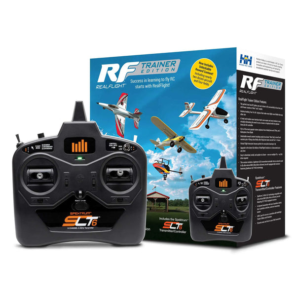 REALFLIGHT TRAINER EDITION FLIGHT SIMULATOR WITH SLT6 TRANSMITTER