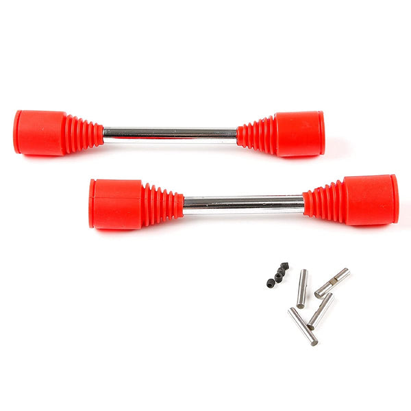 ROVAN 850671 9MM DRIVE SHAFT DOG BONE WITH NEW TYPE RED BOOTS SUITS BAJA 5B