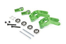 ROVAN 854593 V2 CNC REAR HUB CARRIERS ZERO DEGREE SUITS BAJA 5B - GREEN