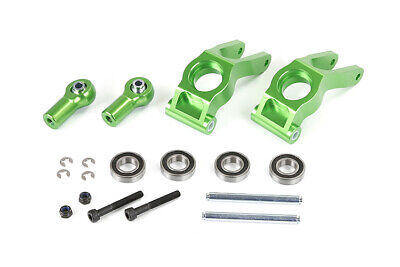 ROVAN 854593 V2 CNC REAR HUB CARRIERS ZERO DEGREE SUITS BAJA 5B - GREEN