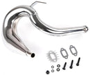 ROVAN 95066 REAR MOUNT UPGRADED DOMINATOR GEN 2 EXHAUST PIPE UNSILENCED BAJA 5B