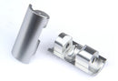 ROVAN 952272 CNC LOWER PROTECTOR FOR SHOCKS - SILVER