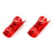 ROVAN 952271 CNC LOWER PROTECTOR FOR SHOCKS - RED