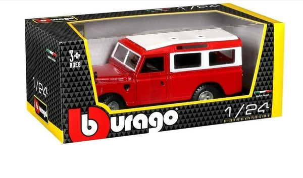 BBURAGO 22063 LAND ROVER SERIES 2 1/24 SCALE DIECAST MODEL