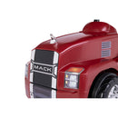 ROLLY TOYS 161010 ROLLY MINI TRUCK MACK FOOT TO FLOOR RIDE ON - RED METALLIC