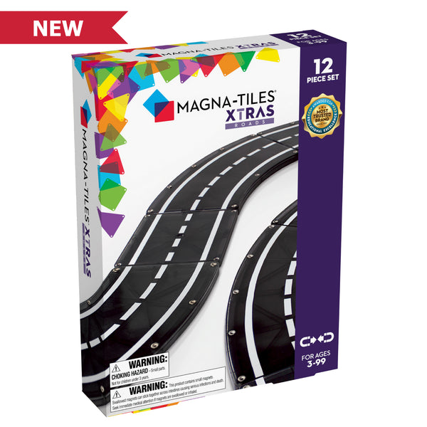 MAGNA-TILES XTRAS ROADS  12 PIECE SET