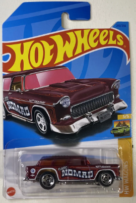 HOT WHEELS CLASSIC 55 NOMAD 5/5 HW WAGONS