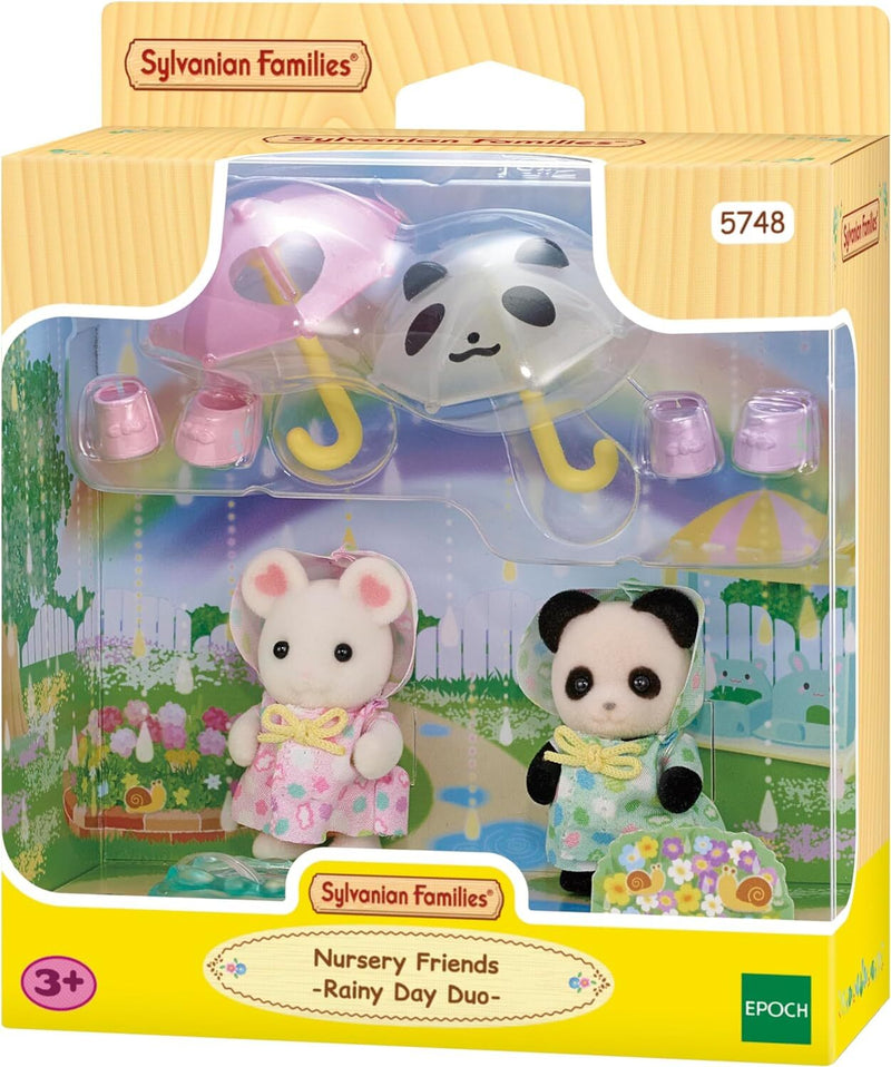 SYLVANIAN FAMILIES 5748 NURSERY FRIENDS RAINY DAY DUO