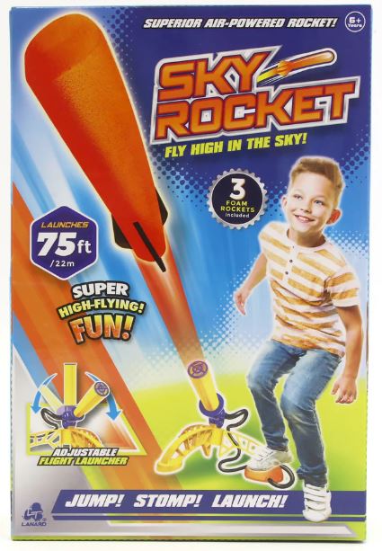 LANARD STUNT FLYER STOMP SKY ROCKET