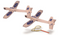 GUILLOWS 37T SLINGSHOT BASLA GLIDER PACK OF TWO WITH LAUNCHERS