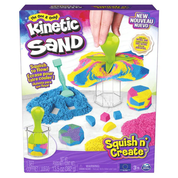 SPIN MASTER KINETIC SAND SQUISH N CREATE