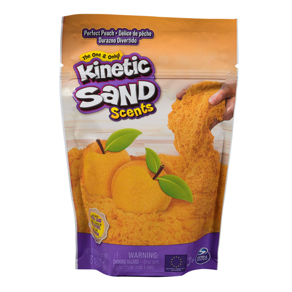 SPIN MASTER KINETIC SAND SCENTS PERFECT PEACH ORANGE SAND