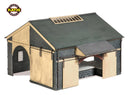 PECO 534 RATIO STONE GOODS SHED 155MM X 170MM OO/HO SCALE BUILDING