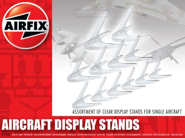 AIRFIX AF1008 ASSORTED SMALL DISPLAY STANDS 1:72 SCALE