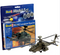 REVELL 64046 AH-64D LONGBOW APACHE  1/144 SCALE PLASTIC MODEL HELICOPTER KIT WITH BRUSH, PAINTS AND GLUE