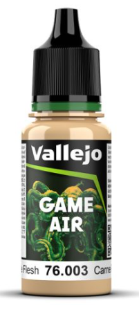 VALLEJO GAME AIR 76.003 PALE FLESH (3) ACRYLIC AIRBRUSH PAINT 17ML